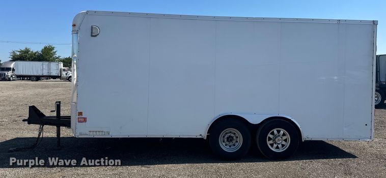 image for item EG0848 2016 United Trailers  UXT-8.518TA70 enclosed cargo trailer