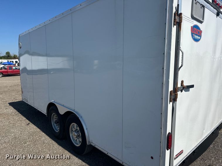 image for item EG0848 2016 United Trailers  UXT-8.518TA70 enclosed cargo trailer