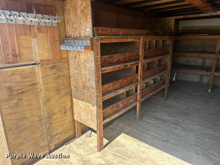 image for item EG0848 2016 United Trailers  UXT-8.518TA70 enclosed cargo trailer