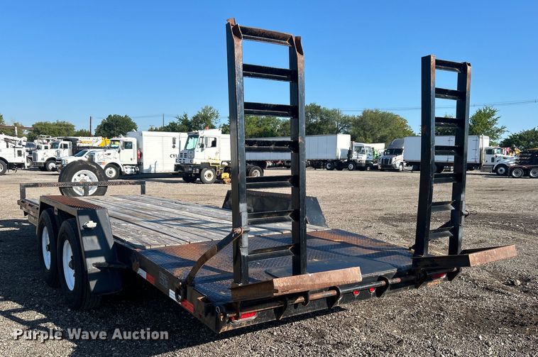 image for item EG0853 2005 CBQT Snake River equipment trailer