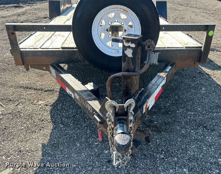 image for item EG0853 2005 CBQT Snake River equipment trailer