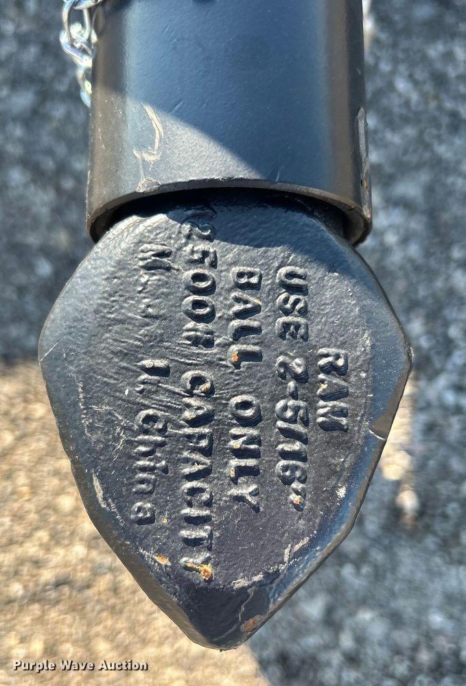 image for item EG0853 2005 CBQT Snake River equipment trailer