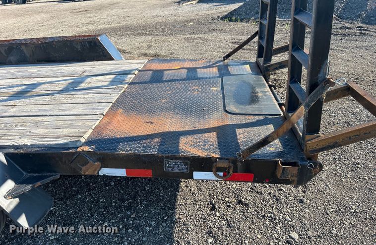 image for item EG0853 2005 CBQT Snake River equipment trailer