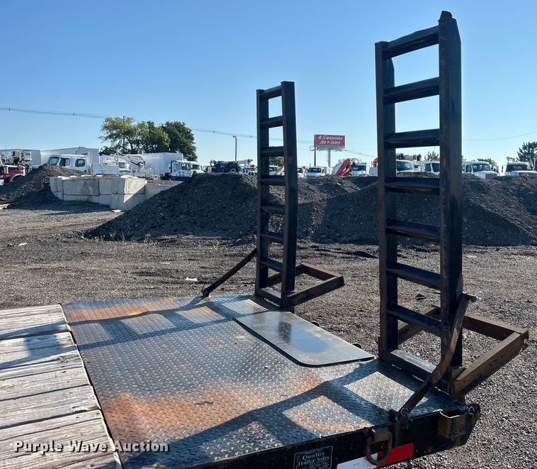 image for item EG0853 2005 CBQT Snake River equipment trailer