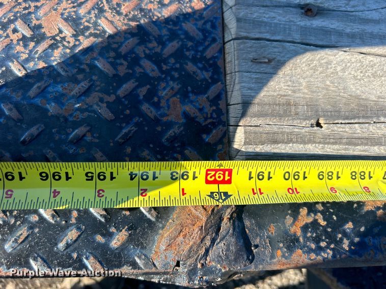 image for item EG0853 2005 CBQT Snake River equipment trailer