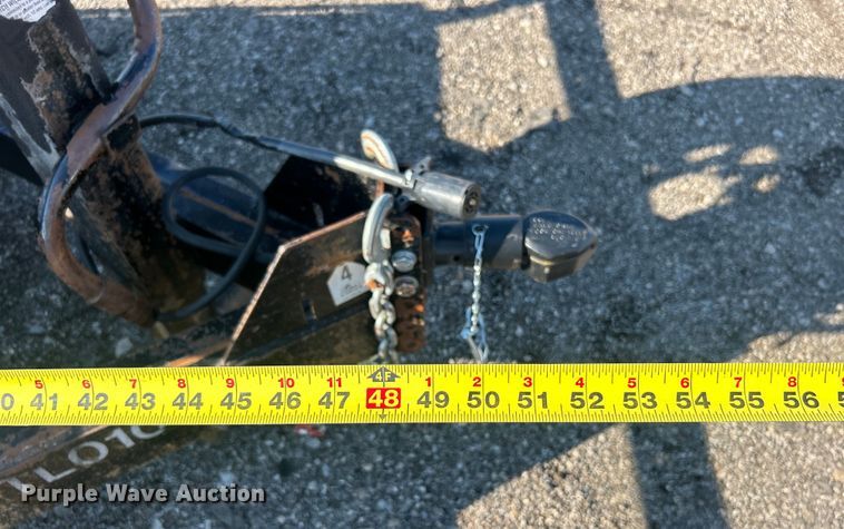 image for item EG0853 2005 CBQT Snake River equipment trailer