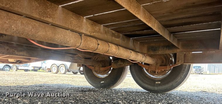 image for item EG0853 2005 CBQT Snake River equipment trailer