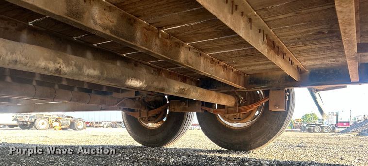 image for item EG0853 2005 CBQT Snake River equipment trailer