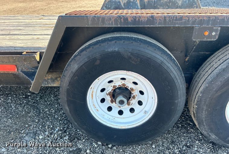 image for item EG0853 2005 CBQT Snake River equipment trailer