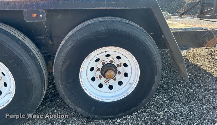 image for item EG0853 2005 CBQT Snake River equipment trailer