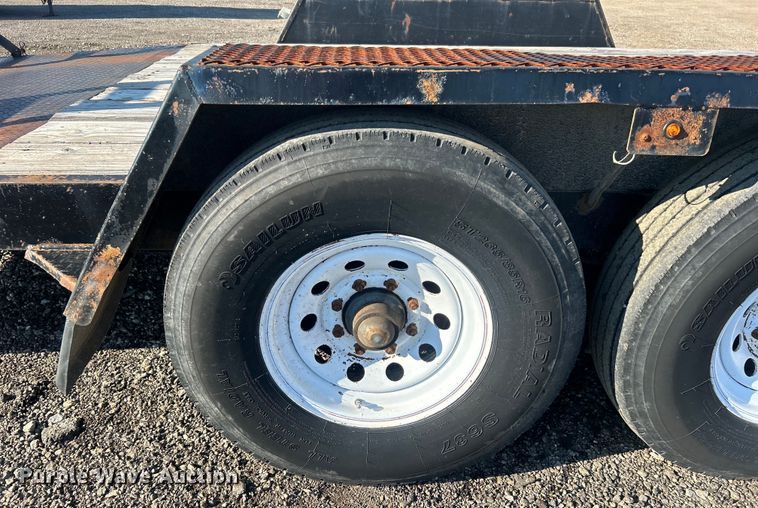 image for item EG0853 2005 CBQT Snake River equipment trailer