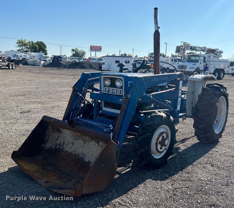 image for item EG0854 1978 Ford 1600 MFWD tractor