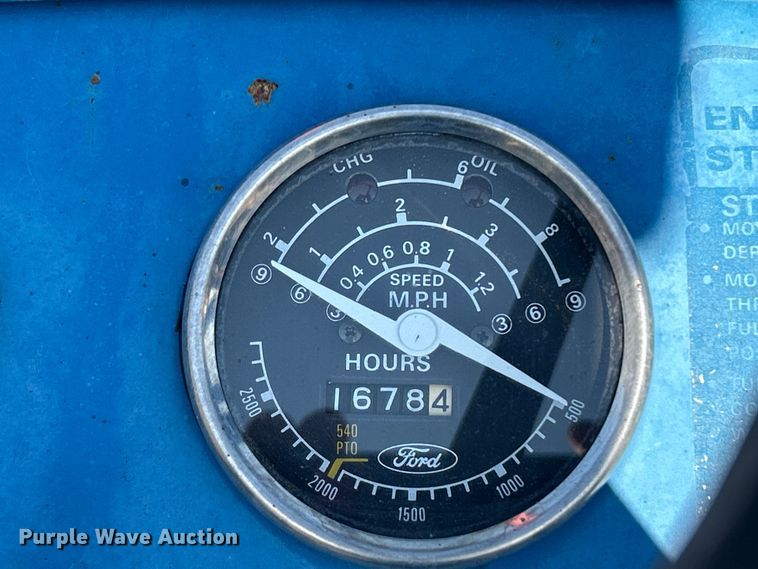 image for item EG0854 1978 Ford 1600 MFWD tractor