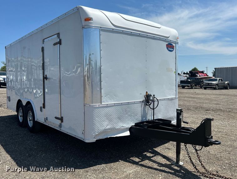 image for item EG0863 2017 United Trailers, Inc. UCT-8.518TA79 enclosed cargo trailer