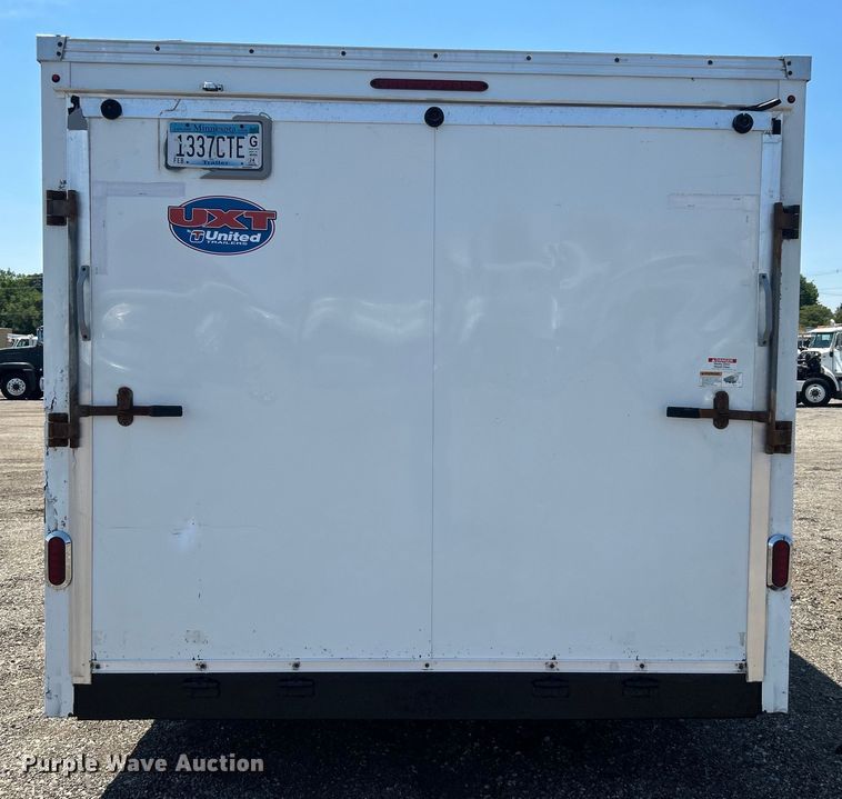 image for item EG0863 2017 United Trailers, Inc. UCT-8.518TA79 enclosed cargo trailer