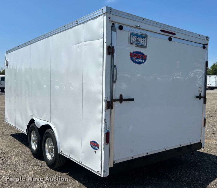 image for item EG0863 2017 United Trailers, Inc. UCT-8.518TA79 enclosed cargo trailer