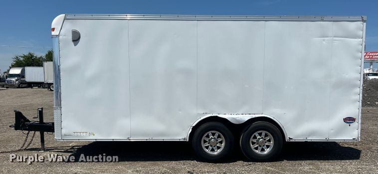 image for item EG0863 2017 United Trailers, Inc. UCT-8.518TA79 enclosed cargo trailer
