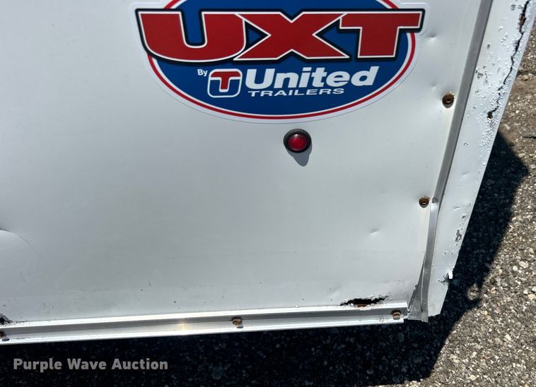 image for item EG0863 2017 United Trailers, Inc. UCT-8.518TA79 enclosed cargo trailer