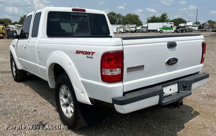 image for item EG0878 2008 Ford Ranger SuperCab pickup truck