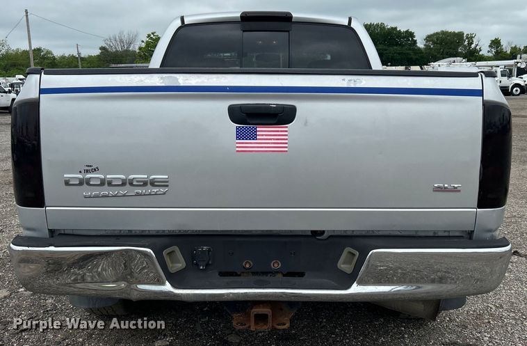 image for item EG1536 2004 Dodge Ram 2500 Quad Cab pickup truck