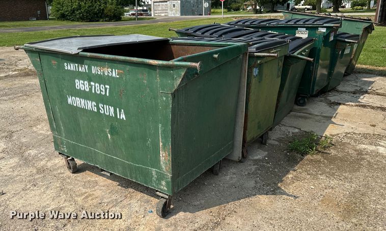 image for item EH4344 (6) dumpsters