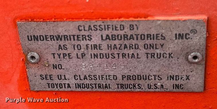 image for item EH4345 Toyota 42-4FG18 forklift