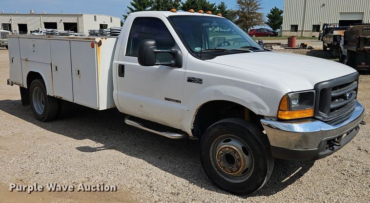 image for item EI3999 2000 Ford F450 Super Duty XL utility / service truck