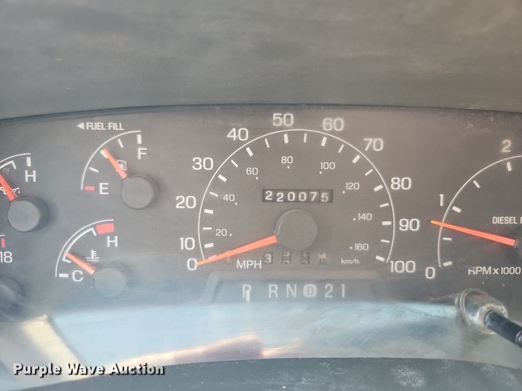 image for item EI3999 2000 Ford F450 Super Duty XL utility / service truck