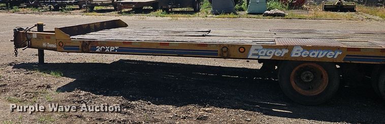 image for item EI4000 1997 Eager Beaver 20XPT equipment trailer