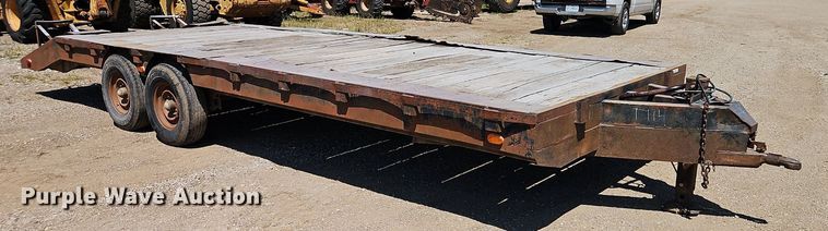 image for item EI8214 2001 Shop built equipment trailer