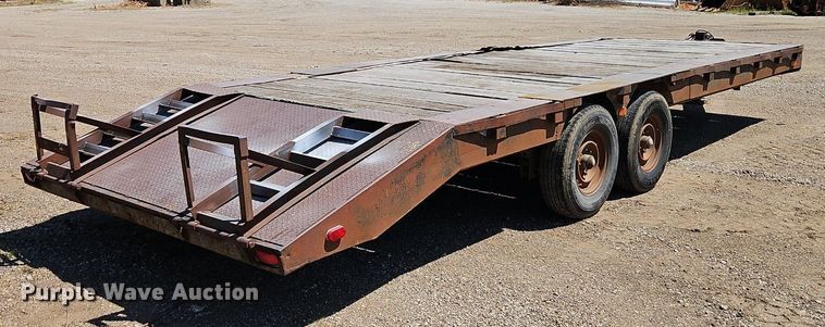 image for item EI8214 2001 Shop built equipment trailer