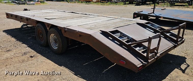 image for item EI8214 2001 Shop built equipment trailer