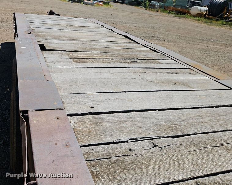 image for item EI8214 2001 Shop built equipment trailer