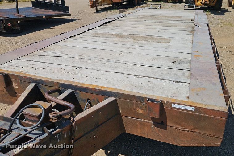 image for item EI8214 2001 Shop built equipment trailer