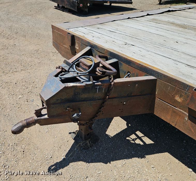 image for item EI8214 2001 Shop built equipment trailer