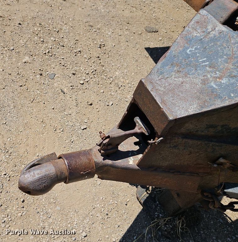 image for item EI8214 2001 Shop built equipment trailer