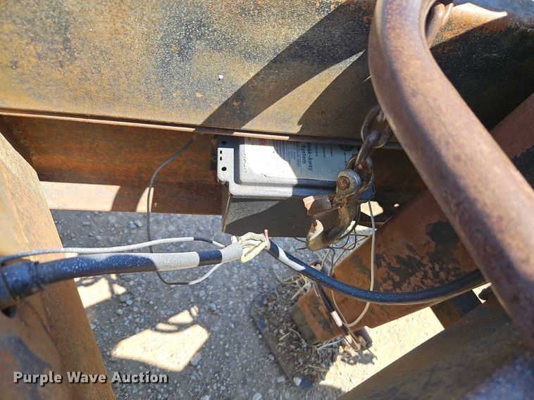 image for item EI8214 2001 Shop built equipment trailer