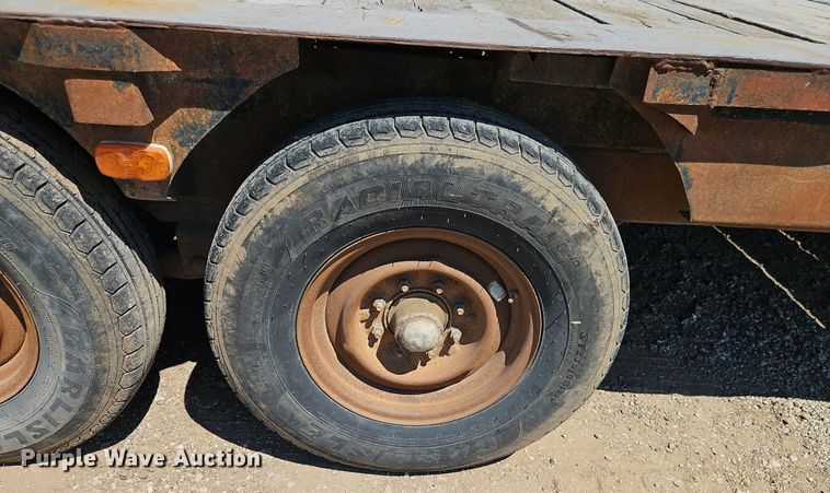 image for item EI8214 2001 Shop built equipment trailer