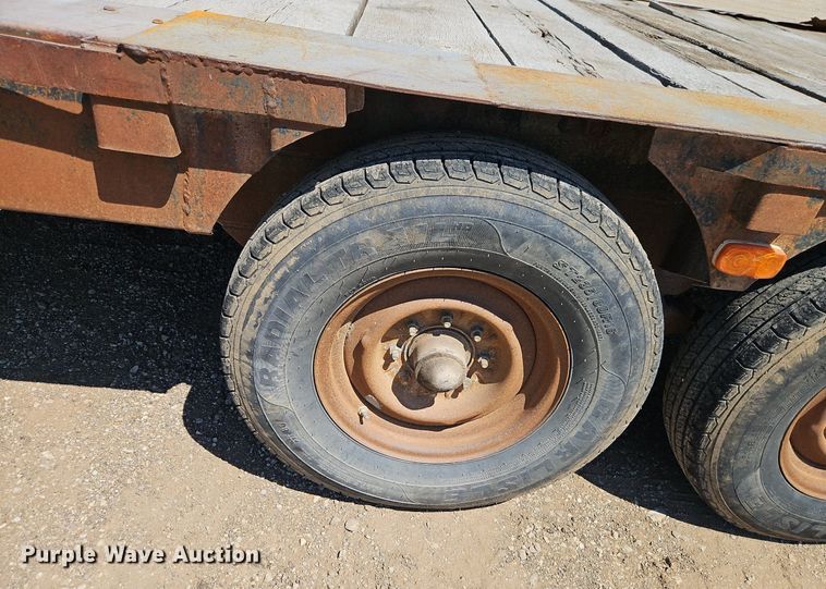 image for item EI8214 2001 Shop built equipment trailer