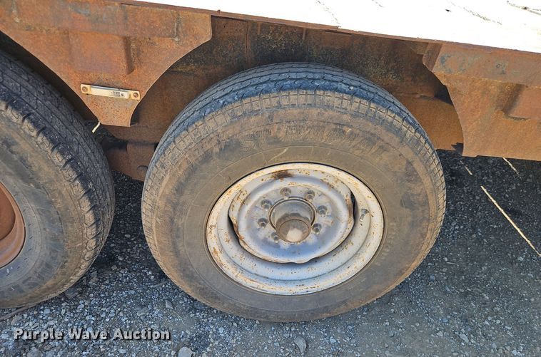 image for item EI8214 2001 Shop built equipment trailer