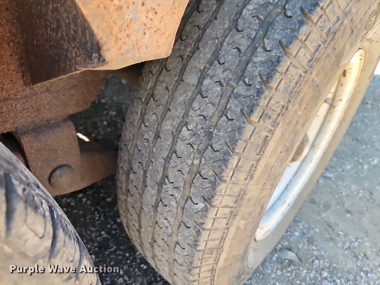 image for item EI8214 2001 Shop built equipment trailer