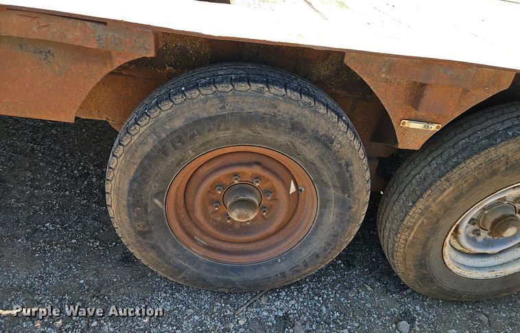 image for item EI8214 2001 Shop built equipment trailer