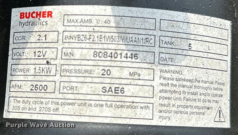 image for item EJ4427 Bale spear