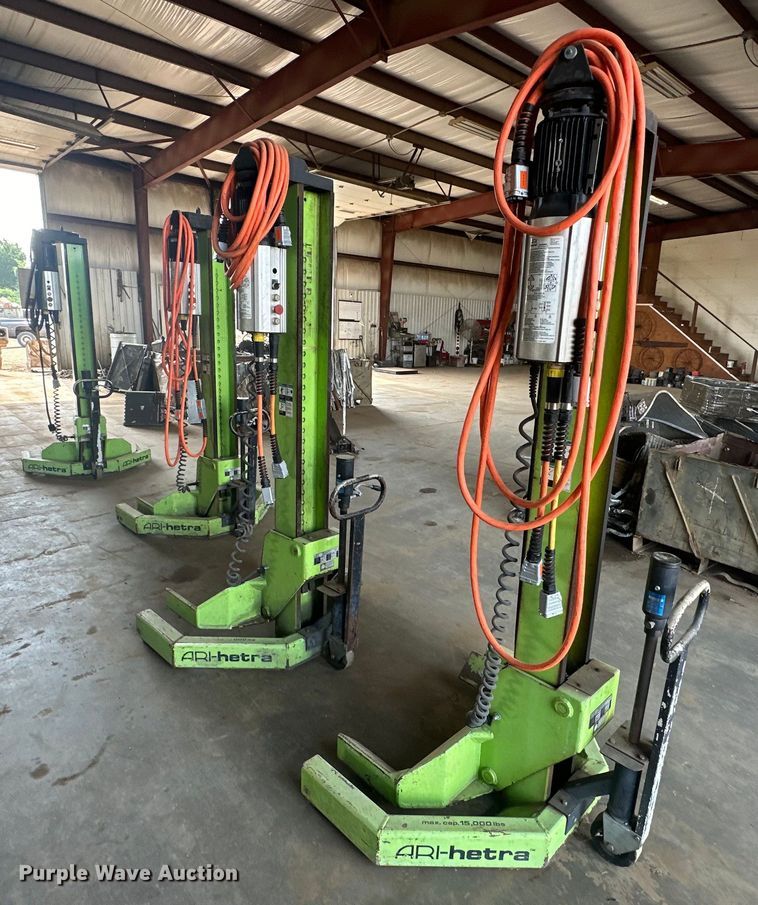 image for item EJ4428 (4) Automotive Resources ARI-hetra HDML-8 mobile lift 