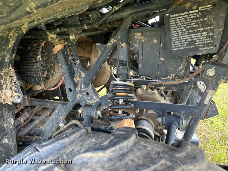 image for item EJ4441 2021 Zhejiang CF Moto CForce 600 Touring  ATV