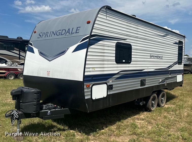 image for item EJ4443 2022 Keystone  Springdale SG202RD22  camper