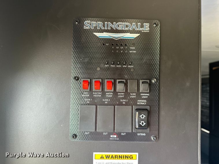 image for item EJ4443 2022 Keystone  Springdale SG202RD22  camper