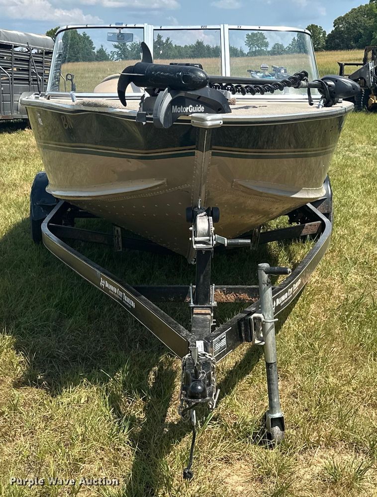 image for item EJ4444 1999 Alumacraft  TS175 boat