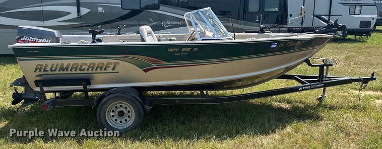 image for item EJ4444 1999 Alumacraft  TS175 boat