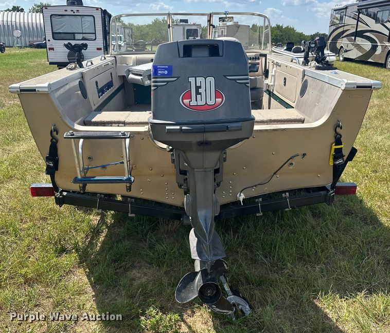 image for item EJ4444 1999 Alumacraft  TS175 boat